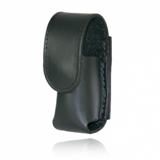 LEATHER MK-3 MACE HOLDER, HIDDEN SNAP