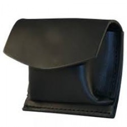 LEATHER GLOVE POUCH, VELCRO CLOSURE