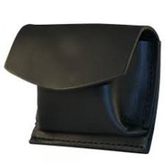 LEATHER GLOVE POUCH, VELCRO CLOSURE