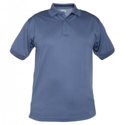 Mens Elbeco UFX Tactical Short Sleeve Polo Shirt- French Blue