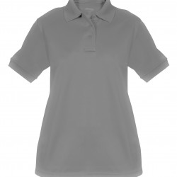 Ladies Elbeco UFX Tactical Short Sleeve Polo Shirt- Grey