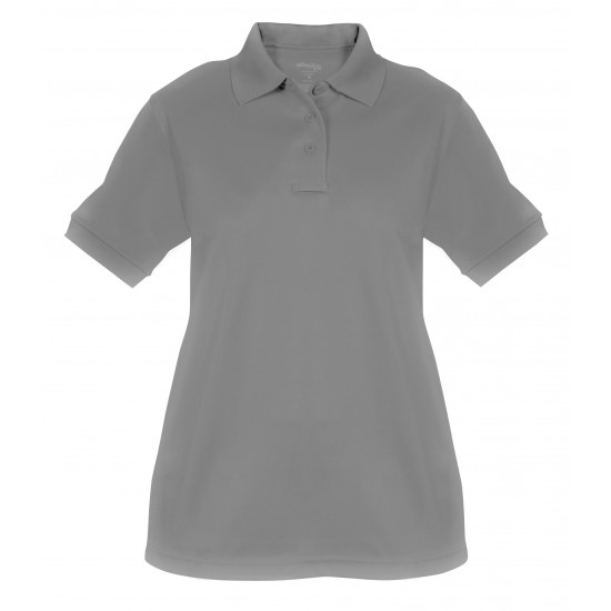 Ladies Elbeco UFX Tactical Short Sleeve Polo Shirt- Grey