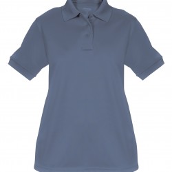 Ladies Elbeco UFX Tactical Short Sleeve Polo Shirt- French Blue