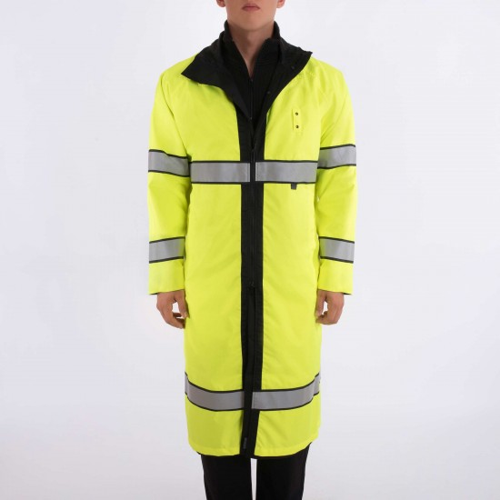 REVERSIBLE HI-VIZ RAINCOAT